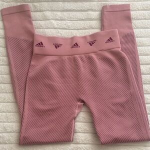 Adidas Kids Light Pink Leggings